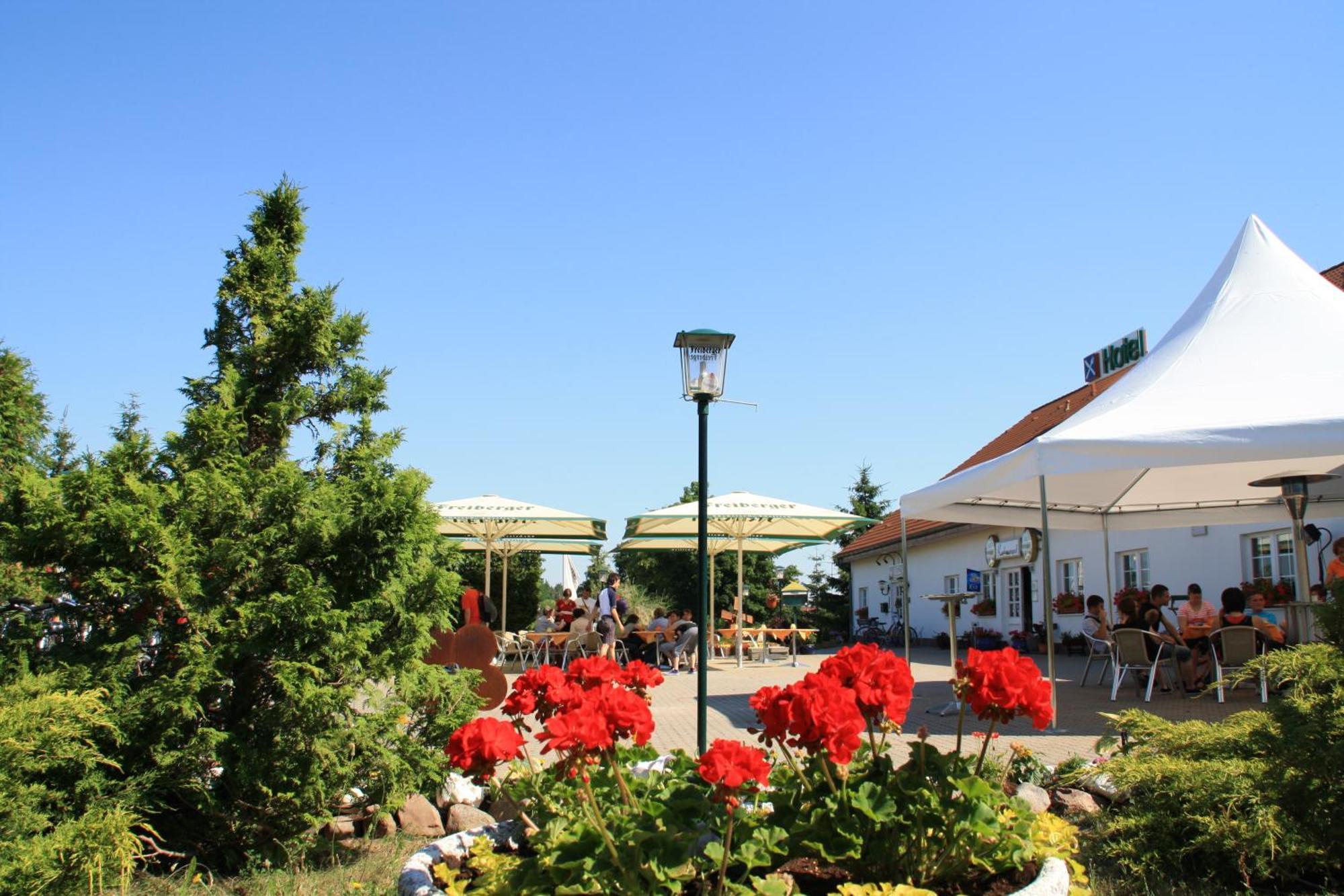Hotel-Pension Am Muehlberg Lübbenau Esterno foto