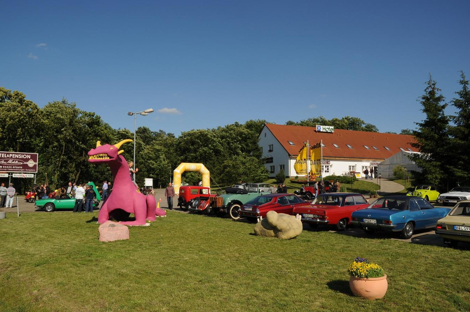 Hotel-Pension Am Muehlberg Lübbenau Esterno foto